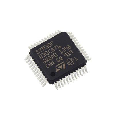 China Original Flash Original Lqfp-48 Stm32f030c8t6 Series 32bit 64kb 8kb Ram Based Microcontroller Mcu Ic Standard Stm32f for sale