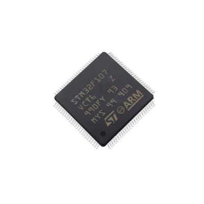 China New and original STM32F107VCT6 IC MCU 32BIT 256KB FLASH original 100LQFP standard for sale