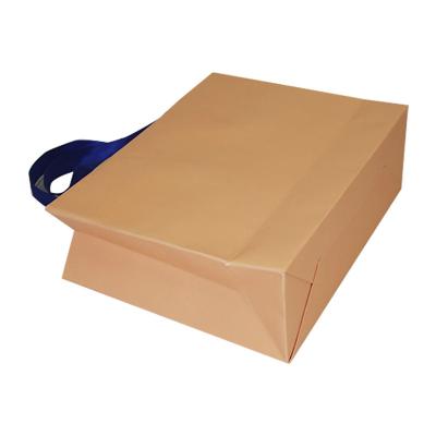 China Recyclable Manufacturer Supplier Paper Bag Environmentally Friendly Glossy Gift Bags With Ribbon Shopping Paper Bags for sale