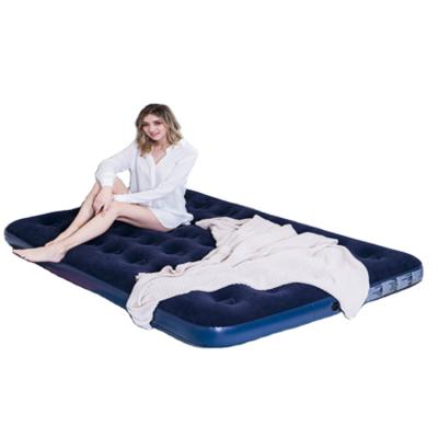 China Portable Removable Cover Size Stock Camping Sleep Pad PVC Car 40 Custom Holes Pull Air Sofa Cum Inflatable Single Double Air Mattress Air Bed Mattress for sale