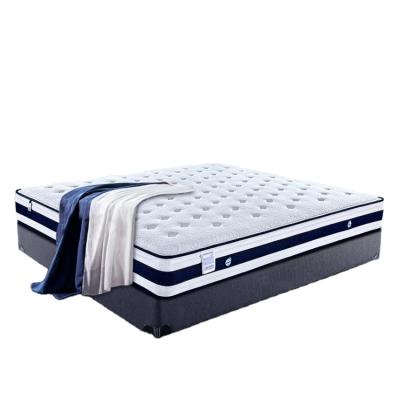 China Professional Massage OEM Well Compressed Low Price Sleep Bonnel Coil Spring Packing Rubber Mattress for sale