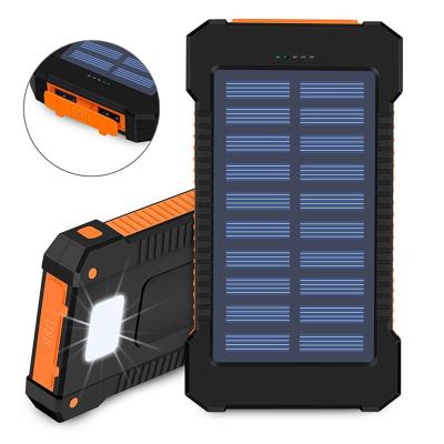 China New Style Indoor Outdoor Amazon Mobile Phone Charger 8000mAh Power Bank Solar Panel Solar Charger for Camping for sale