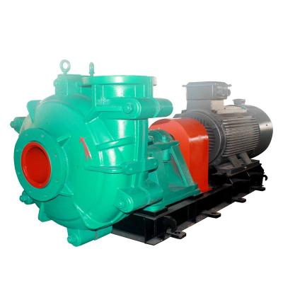 China Automotive Industry Heavy Duty Golden Slurry Centrifugal Pump For Transferring Slurry And Big Solid for sale