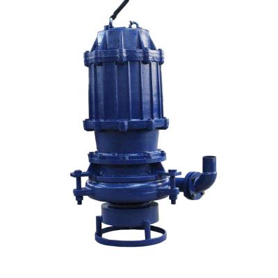 China Automotive industry 2HPcutter wq series submersible water pump dirty submersible sewage pump for sale