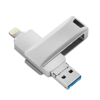 China Metal High Speed ​​32GB 2.0 Type-C 3.0 Android 3 In 1 OTG Smart Phone USB Flash Drive for sale