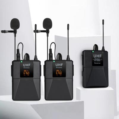 China Factory Lavalier Microphone OEM External DSLR Mic Wireless Microphone For Camera for sale