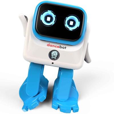 China Smart Toy Dancing Battery Operated Robot Baby Coding Smart Robot Toy Small Robot Speaker Toy Kids Programming Dancing Toy for sale