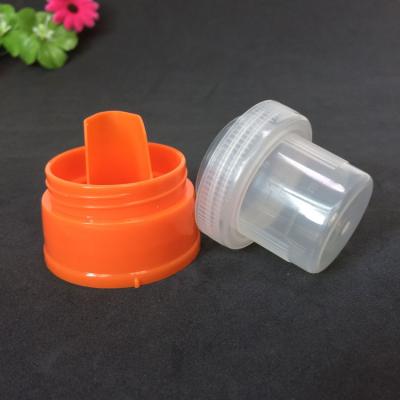 China High Quality Strong Easy To Use Liquid Plastic Water Softener Cap Detergent Sealing M45 Non Spill Cap for sale