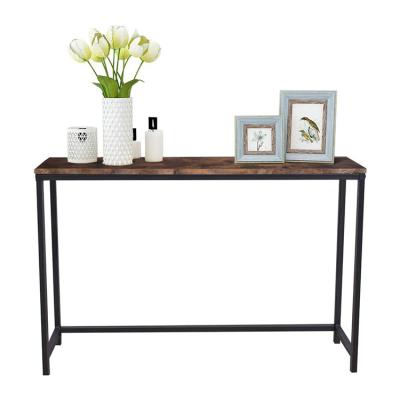 China European Nordic modern luxury solid wood console table of narrow convertible for sale