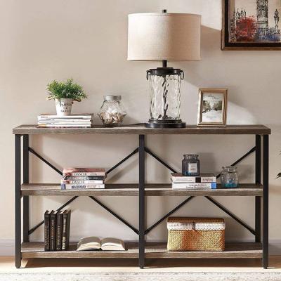 China Modern Convertible Laminate Top TV Living Room Furniture Console Table for sale