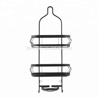 China Modern Tool Rack Hotel Bathroom 3 Tiers Metal Corner Wire Shower Rack Shower Caddy for sale