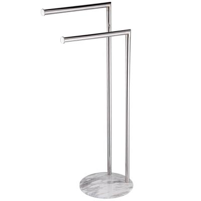 China New Design Towel Rack Vertical Floor Standing Towel Holders Durable Antique Bathroom Accessory for sale