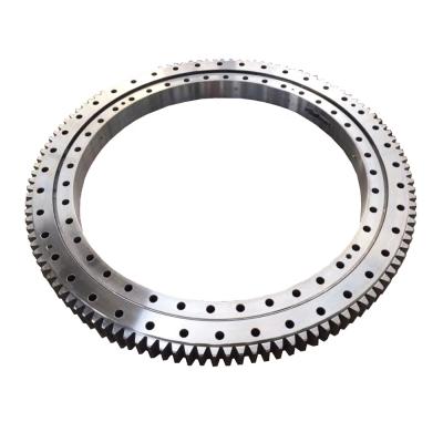 China Ball Four Point Single Row Contact Swivel Bearing Mini Slew Ring For Different Machines for sale