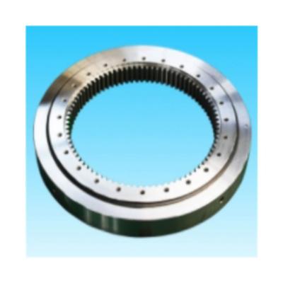 China Hot Selling Excavator Four Point Contact Swivel Bearing Single Row Contact Ball Four Point Swivel Bearing With Inner/Inner Gear for sale