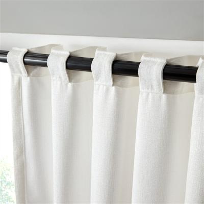 China Anti-static Customized Heavy Velvet Fabric Luxury And Black Elegance Valance Window Curtain for sale