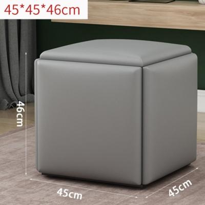 China Modern Stools and Stools Jigsaw Puzzle Stools Colorful Portable High Quality Leather Foldable Metal Stools for sale