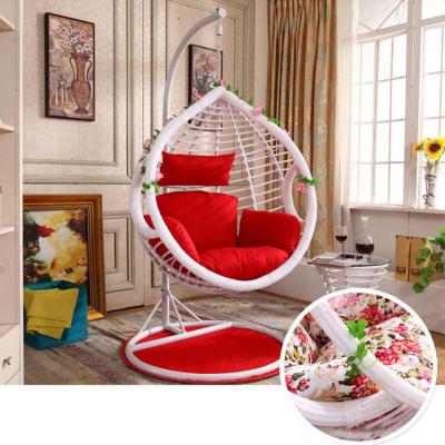 China Super Comfortable Swing Chair Rattan Outdoor Balcony Garden Furniture Hanging Egg Patio Swings For Bedroom for sale