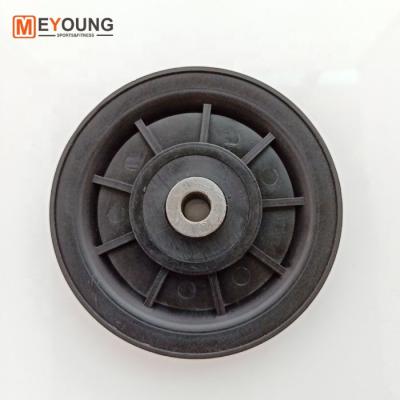 China 100mm 100mm Universal Gym Equipment Pulley Wheel Replacement Gym Spare Parts for sale