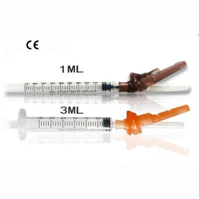 China Hospital Medical Disposable Medical Vaccine Syringe 1ml Injection Syringe For Hospital for sale