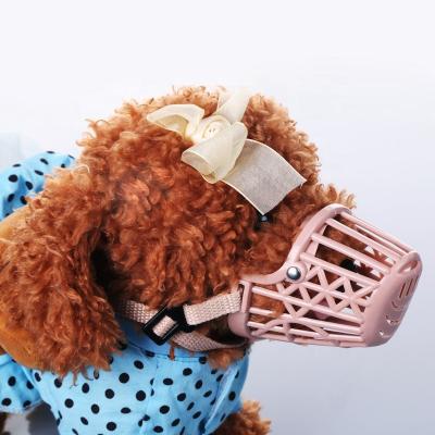 China Hot Sale Breathable Pet Mouth Cover For Bite Shaping Durable Mouth Cover Muzzle Cover for sale