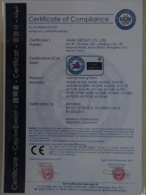 CE - Aimix Group Co., Ltd.