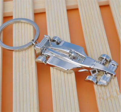 China Classic F1 Racing Cars Model Key Chain, Alloy Racing Key Chain, Formula 1 Vehicle Keychain Car Model Keychain for sale