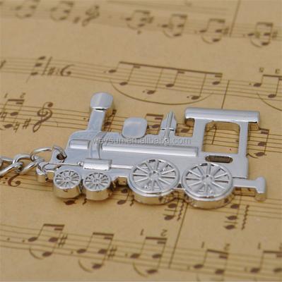 China Key Chain Ring Train Loco Keyring Keychain Casual / Sporty Steam Locomotive Train for sale