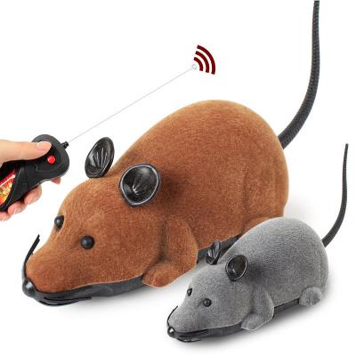 China New Electronic Cat Toy Wireless Remote Control Mouse RC Rat Mice Toy Pet Cat Toy Mouse for sale