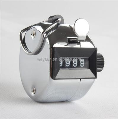 China Metallic c check metal handheld counter with 4 digits 0000-9999 HM0118 for sale