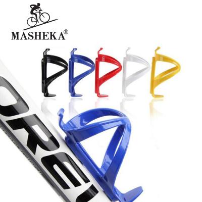 China Everyone MASHEKA Fashion Sports Water Bottle Cup Seat PC Bicycle Light Colorful Water Bottle Holder Outdoor Recycling Holder for sale