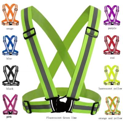 China Bike Safety Walking Safe Reflective Vest For Construction Traffic Warehouse Visibility Safety Vest Reflective Marks Wear Uniforms for sale