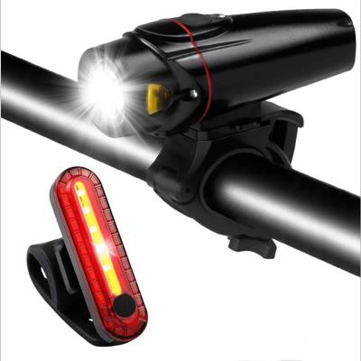 China New 350 Lumens USB Bicycle Tail Light Combination Induction A-10 Smart Fill Lamp Bicycle Headlight Warning Light Lamp for sale