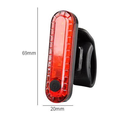 China 2835 USB Lamps MASHEKA MTB Rechargeable High Quality Waterproof Pearl USB Bicycle Accessory Light Bike Tail Light for sale