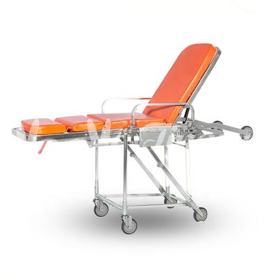 China Ambulance First Aid Folding Stair Trolley Transport Ambulance Stretcher Suppliers for sale