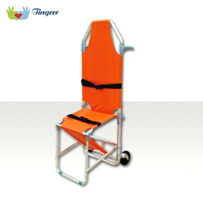 China Metal Sell Well New Type Folding Stretcher Chair With Wheels for sale