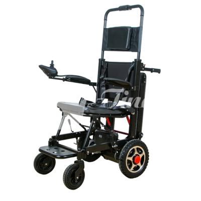 China Transfer Person Across Stairs Motorized Foldable Power Aluminum Alloy Wheelchair Stair Climbing for sale