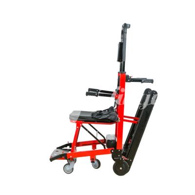 China Transfer Person Across Stairs Powered Foldable Portable Stair Climbing Wheelchair With Five Casters for sale