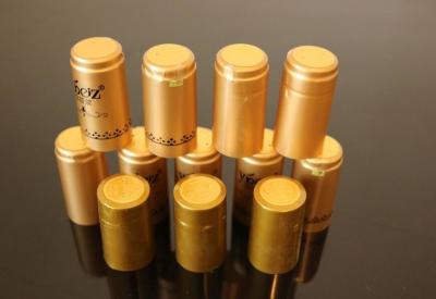 China PVC heat shrink capsules for olive oil bottle PVC Shrink Sleeve Capsule for Olive Oil Bottle Cap for sale