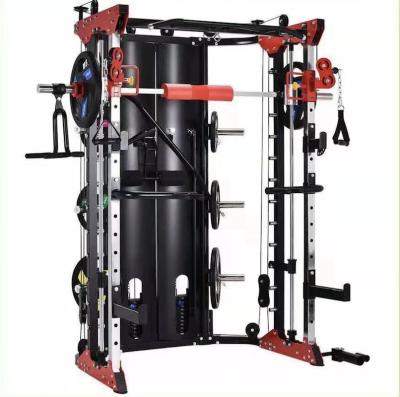 China Universal Hot Sale Multi Functional Gym Equipment Smith Machine For Home Or Gym Use for sale