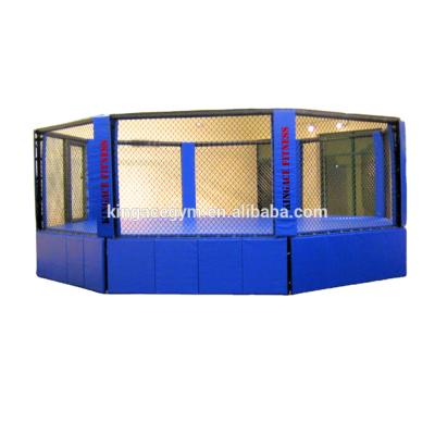 China Heavy-Gauge Structural Steel Factory Direct Sale Octagon Muttahida Majlis-e-Amal Fighting Cage for sale