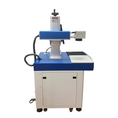 China Laser marking precision high speed fiber laser marking machines for package coding in beverage industry for sale