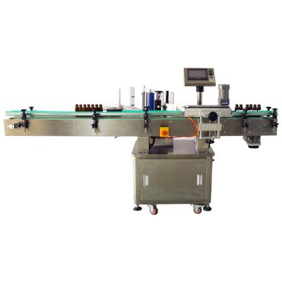 China Automatic Food Cans Bottles Labeling Machine For Labels Stickers Labels Decals On Different Merchandise for sale