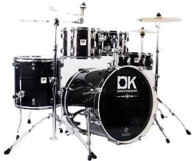 China DK the main oil drum black color many best current price in wood shell acustic drum kit for sale for sale