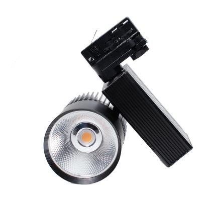 China Black Track Lights Ceiling 30W LED Track Light Track Light Led Track Rail Lights for sale