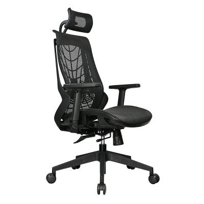 China Adjustable (Height) Desk Chairs Ergonomic Chair Full Mesh Ergonomic Computer Chair (New) Luxury Comfortable Black Frame for sale