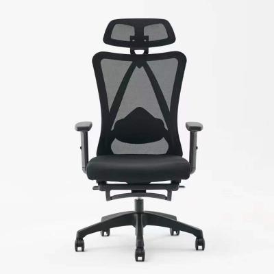 China (Size) Swivel Adjustable Modern Secretary Office Chairs Screw Lift Mesh Training Reclining Ergonomic Black for sale