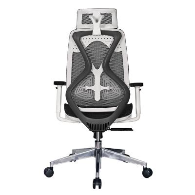 China Boss Executive Sedia Girevole Full Color Optional High Back Mesh Executive Office Chair With Rotating Headrest for sale