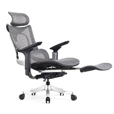 China Adjustable Ergonomic Swivel Mesh Executive Chair (Height) High Back Elegant Black Office Adjustable Chair for sale