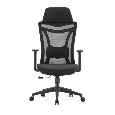 China Factory Direct Hot Selling Adjustable (Height) Molded Foam With Fabric Seat Ergonomic High Back Swivel Executive Office Chair for sale