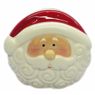 China Sustainable Christmas Decorative Ceramic Napkin Holder for sale